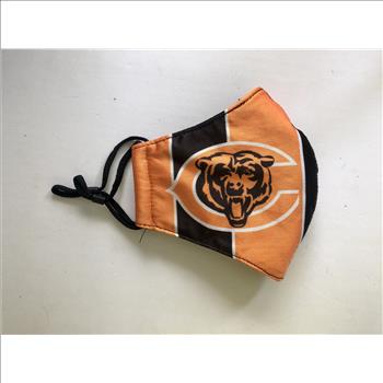 Face Mask Fashion Chicago Bears Mask Reusable
