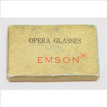 Vintage Antique Emson Opera Glasses Circa 1950's 