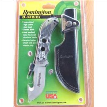 NEW Remington D Series Skinner Guthook knife