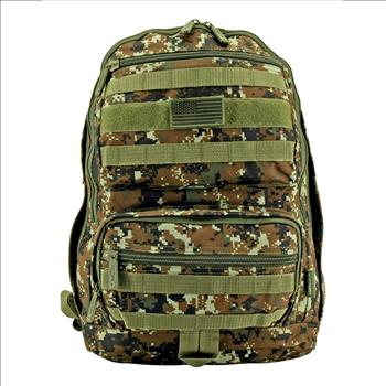 New Training Backpack Green Digital Camo