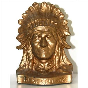 Native American Indian Black Hawk (Sauk leader)  Figurine 