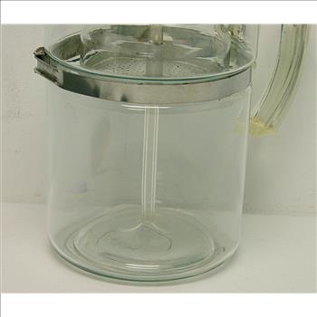 Vintage Antique Glass Coffe Percolator  Circa 1960's