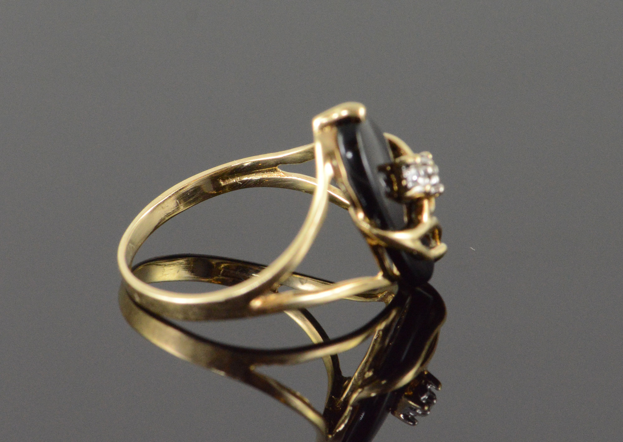 Black Diamond Ring And Earrings Black Diamond Ring And Earrings