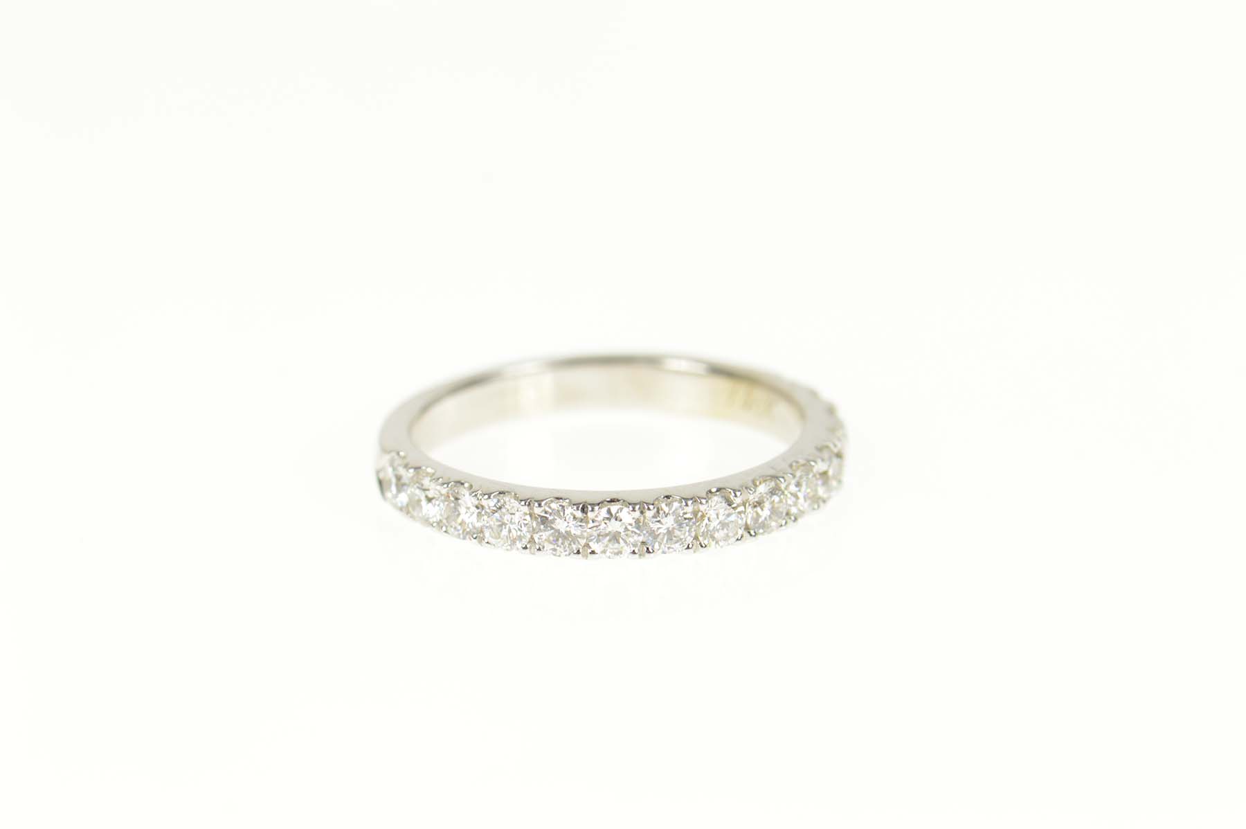 14K 0.75 Ctw Diamond Neil Lane Wedding Band White Gold Ring, Size 5.5