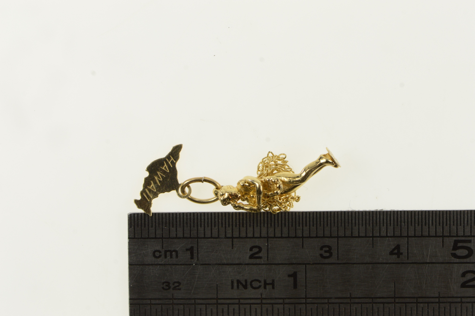 Hawaii HULA DANCER Charm HAWAIIAN LEI Pendant Charm 925 Sterling Silver - Foto 10