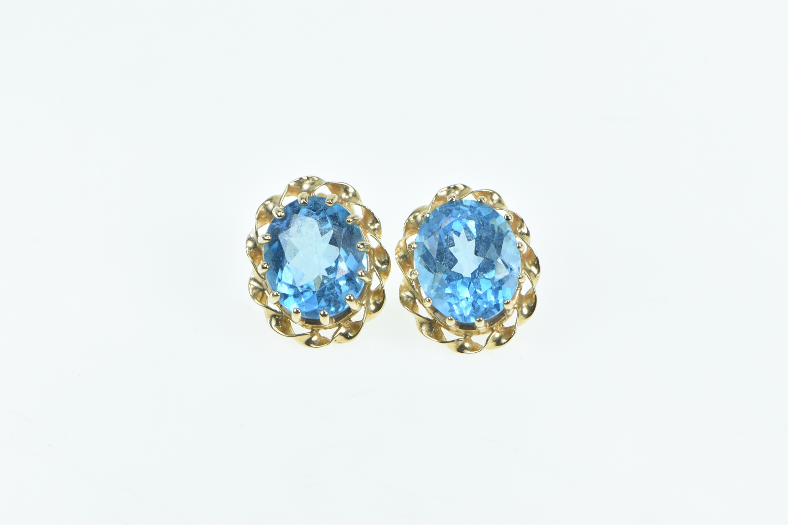 Valerique | Blue Topaz Vintage Statement Ring main image 1