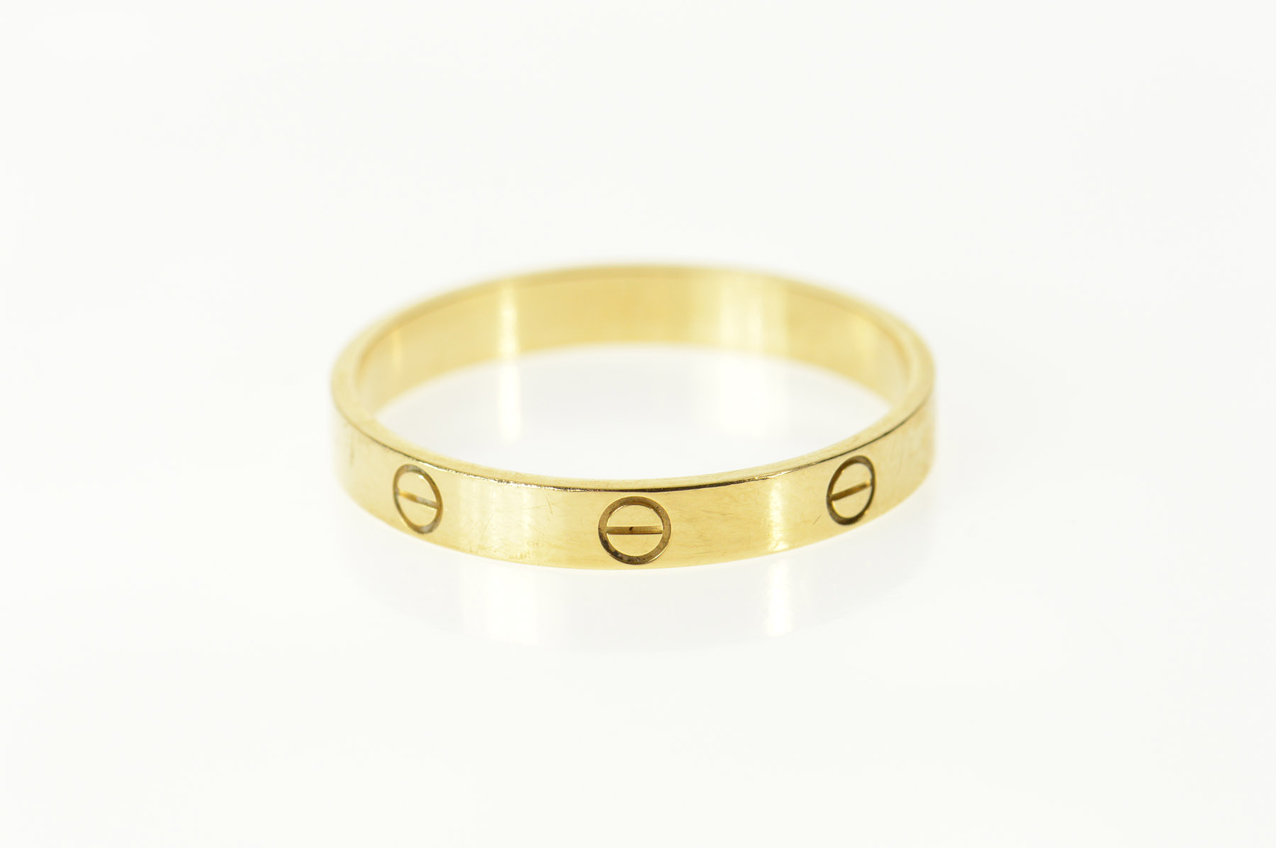 18k cartier love ring