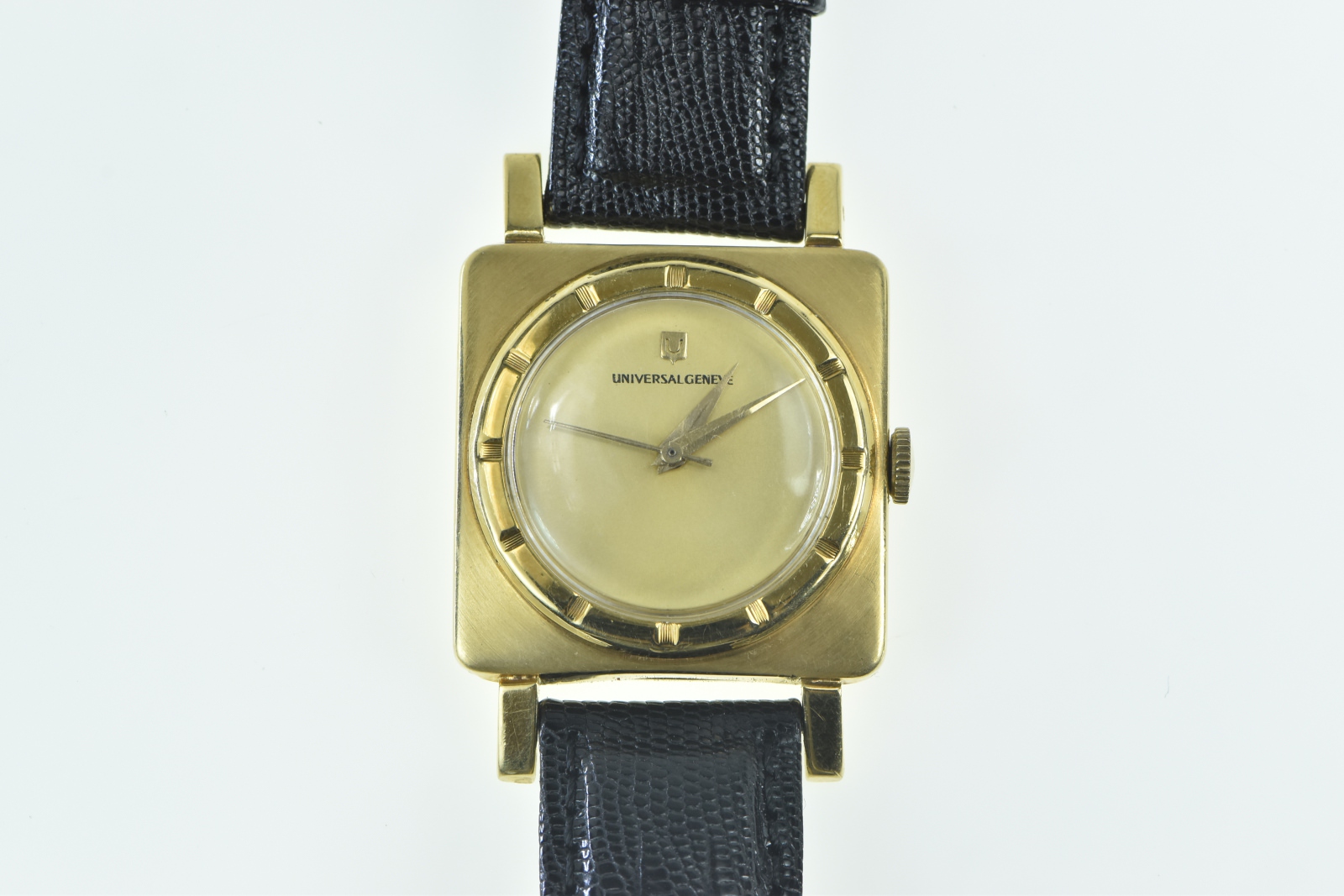 18K Universal Geneve Squared Vintage Watch - Men's