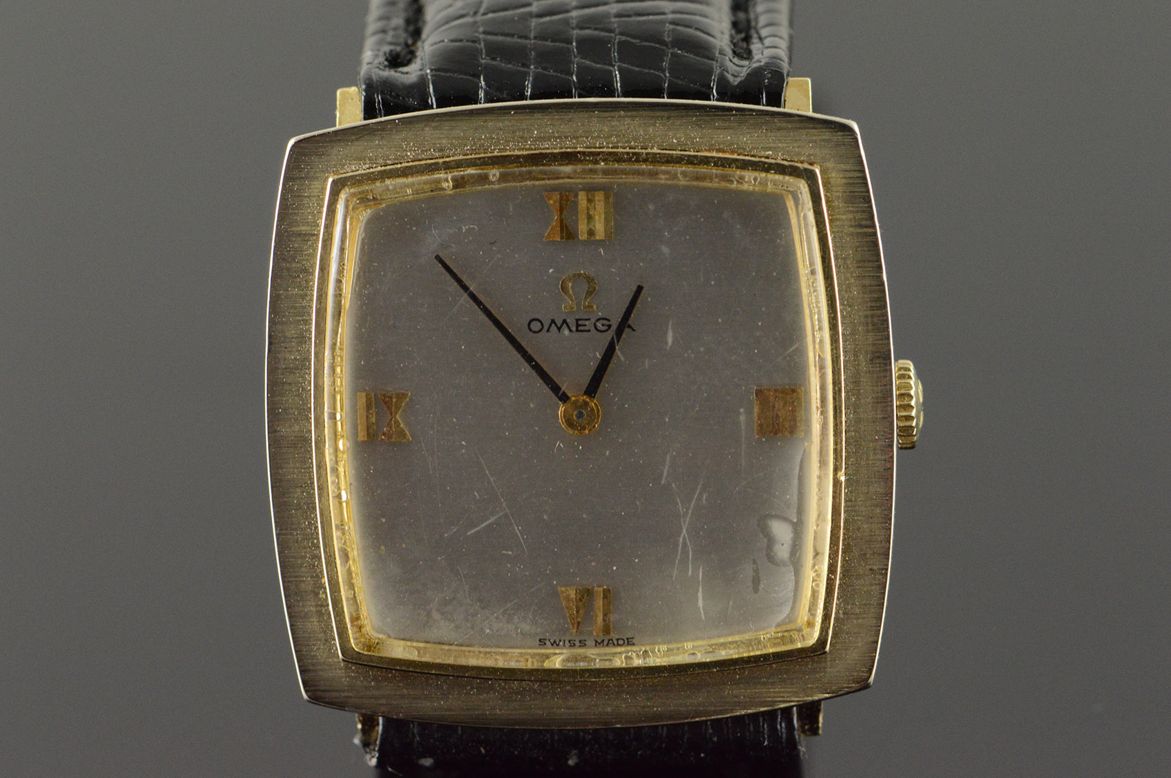 omega square watch vintage