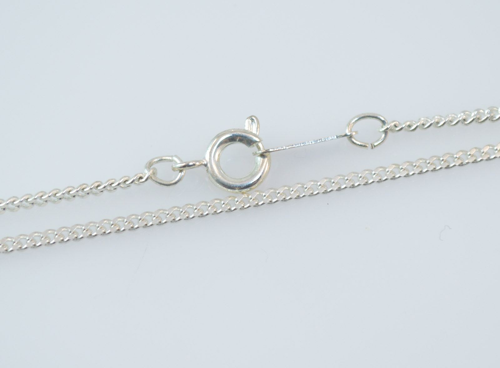 2.8g Gold Plated Curb Chain 17.5 
