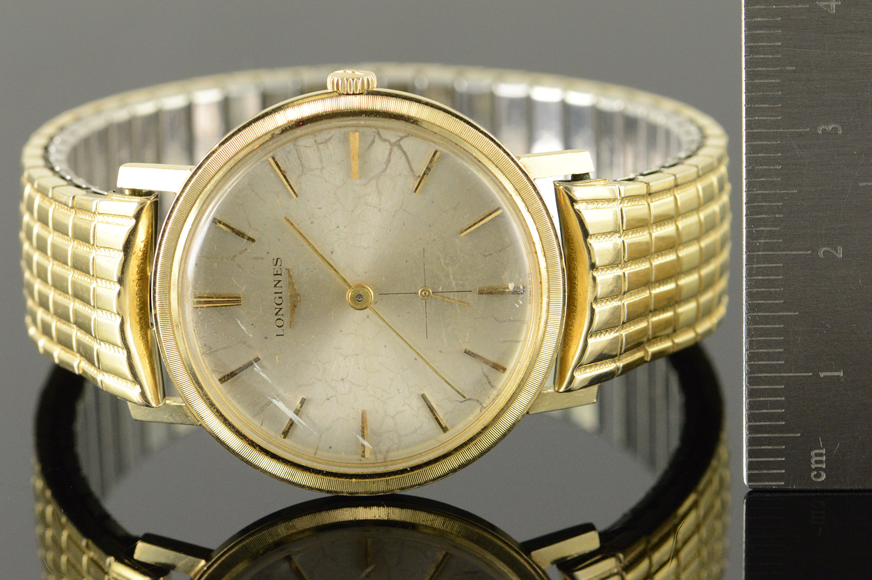 34mm Longines Vintage Mechanical Wrist Watch Men's Property Room