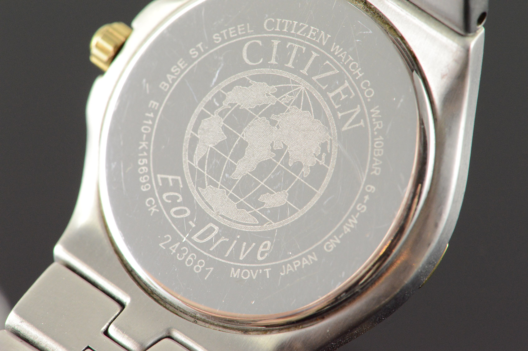 citizen eco drive second hand skipping