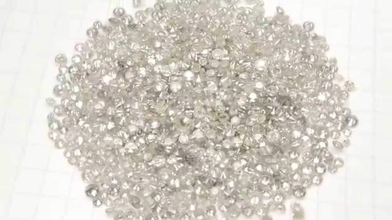 01 Ct Loose Untreated Natural Diamond SI/VS Small Melee 1 Point