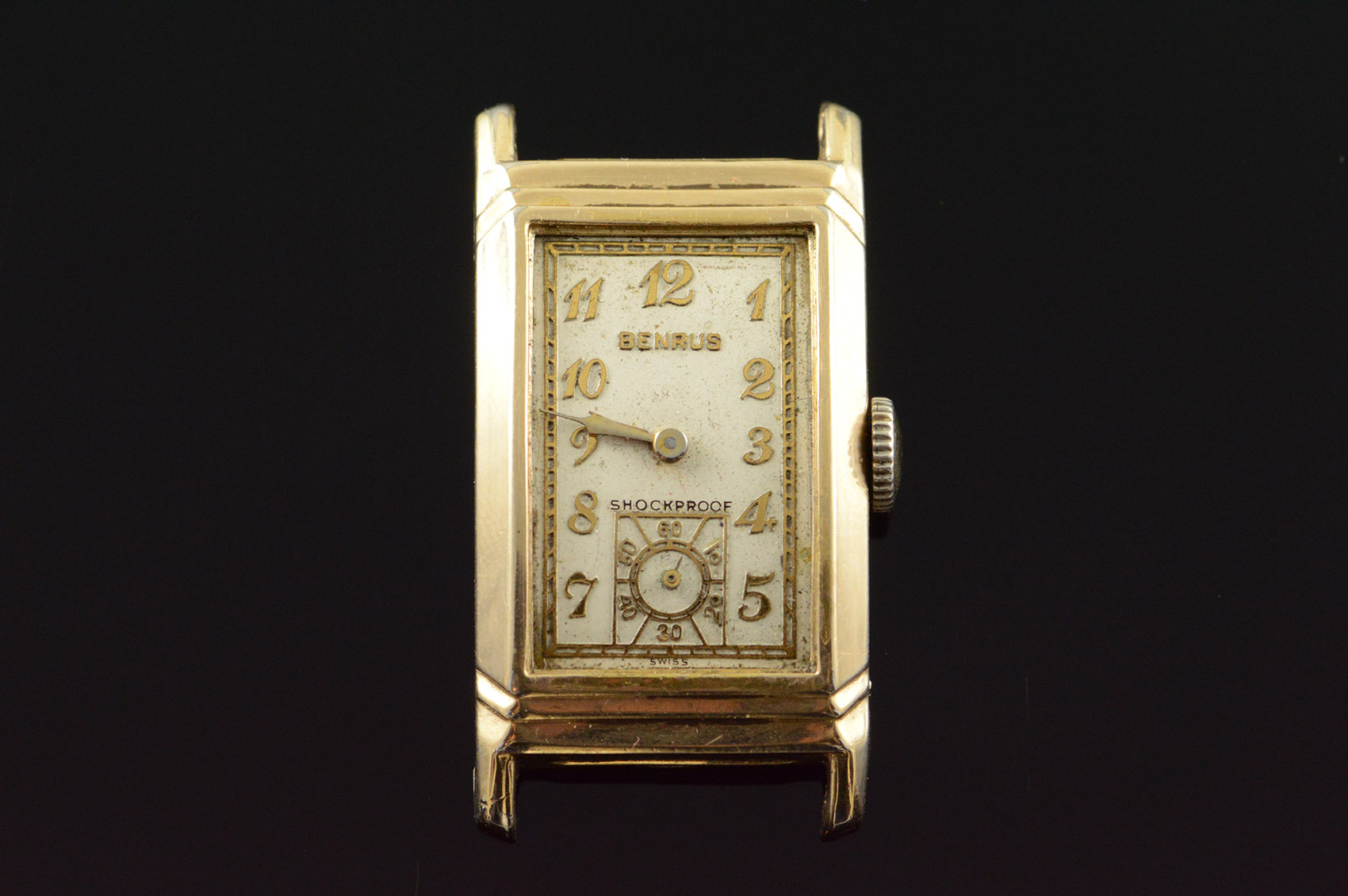 benrus square watch