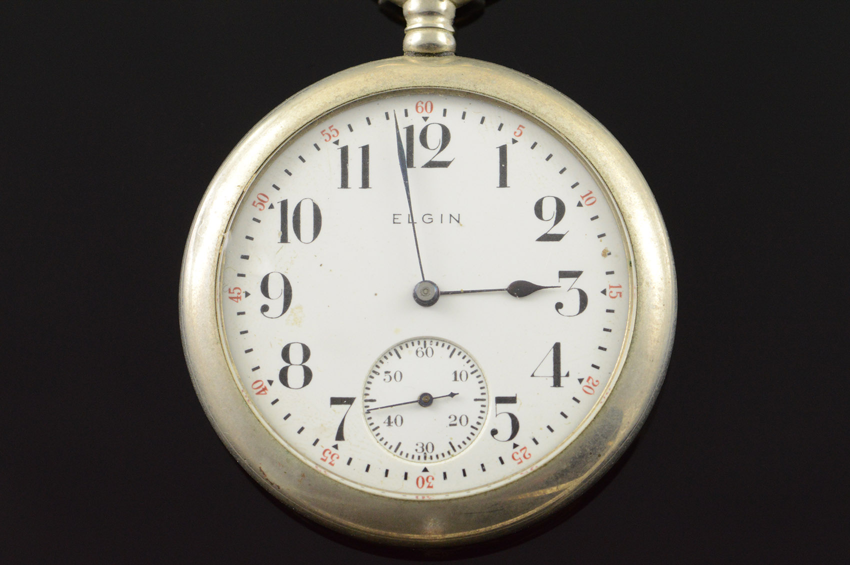 Elgin 1916 50mm 7 Jewels 16s Grade 293 Pocket Watch Property Room