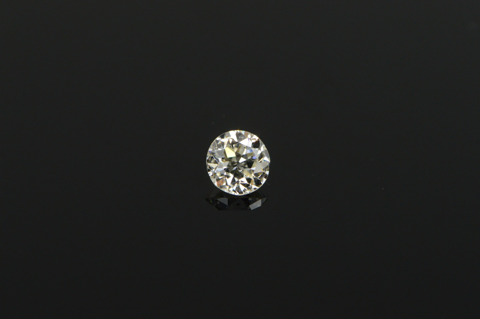 GIA 0.74 Ct Round Brilliant Cut J Color, I1 Clarity Diamond