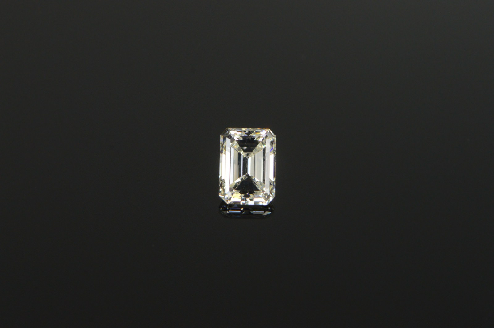 GIA 1.28 Emerald Cut J Color VS1 Clarity Diamond