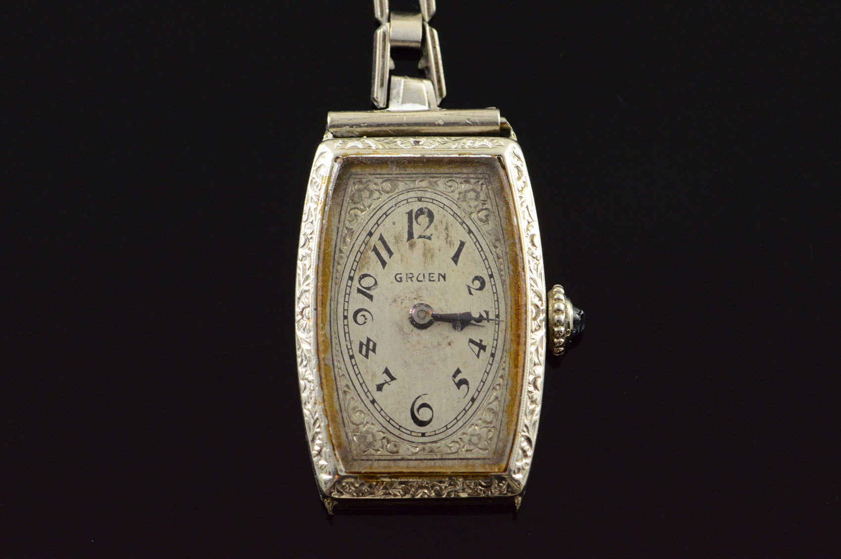 Gruen Swiss 15 Jewel Vintage 18x26mm Watch Women's Property Room