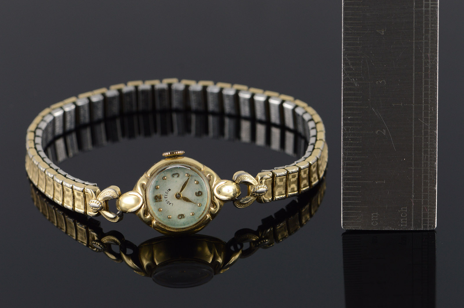 vintage elgin women's watch value