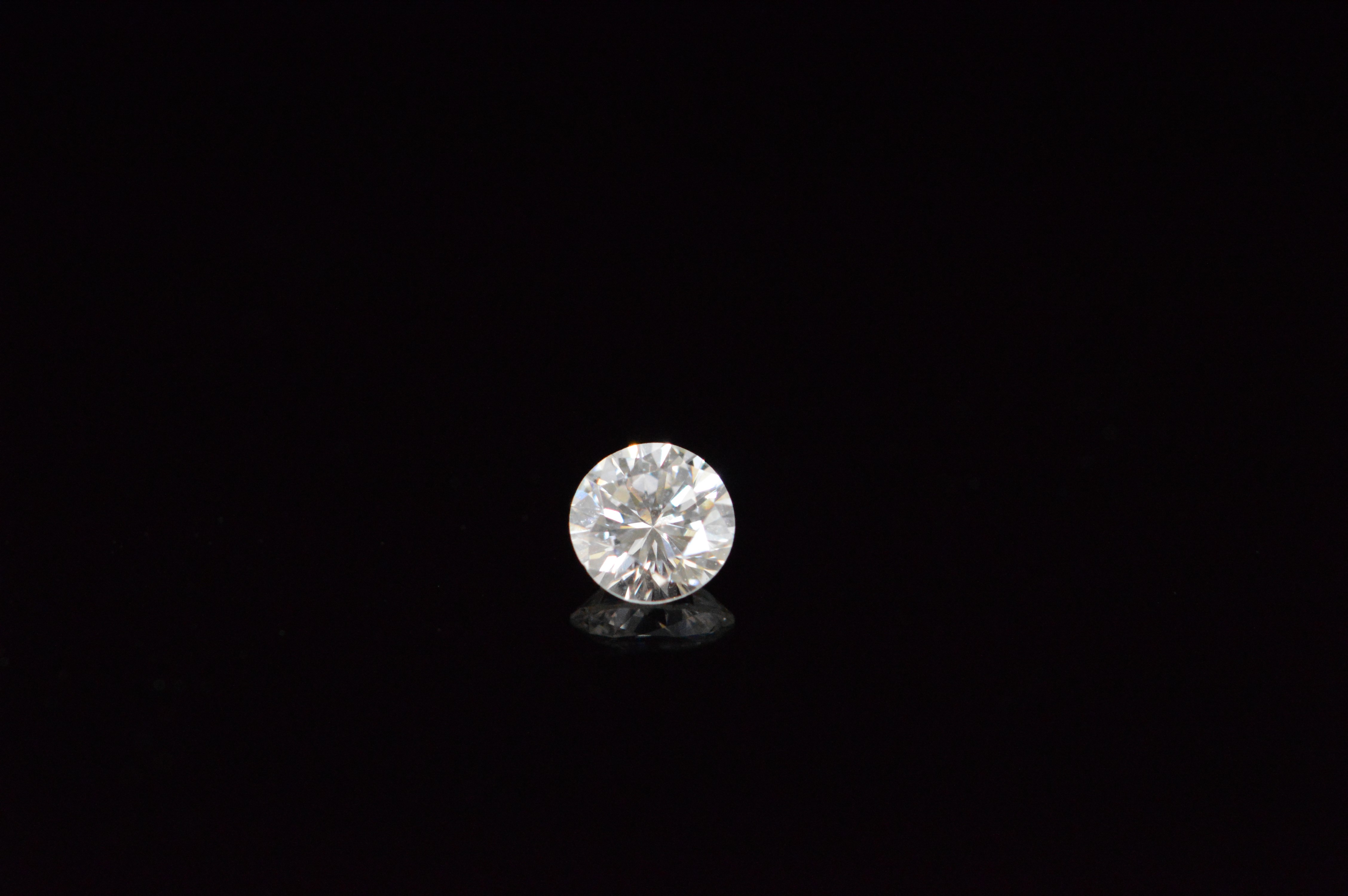 Natural Round Diamond - Genuine Single 3 Point Diamond - No Reserve ...