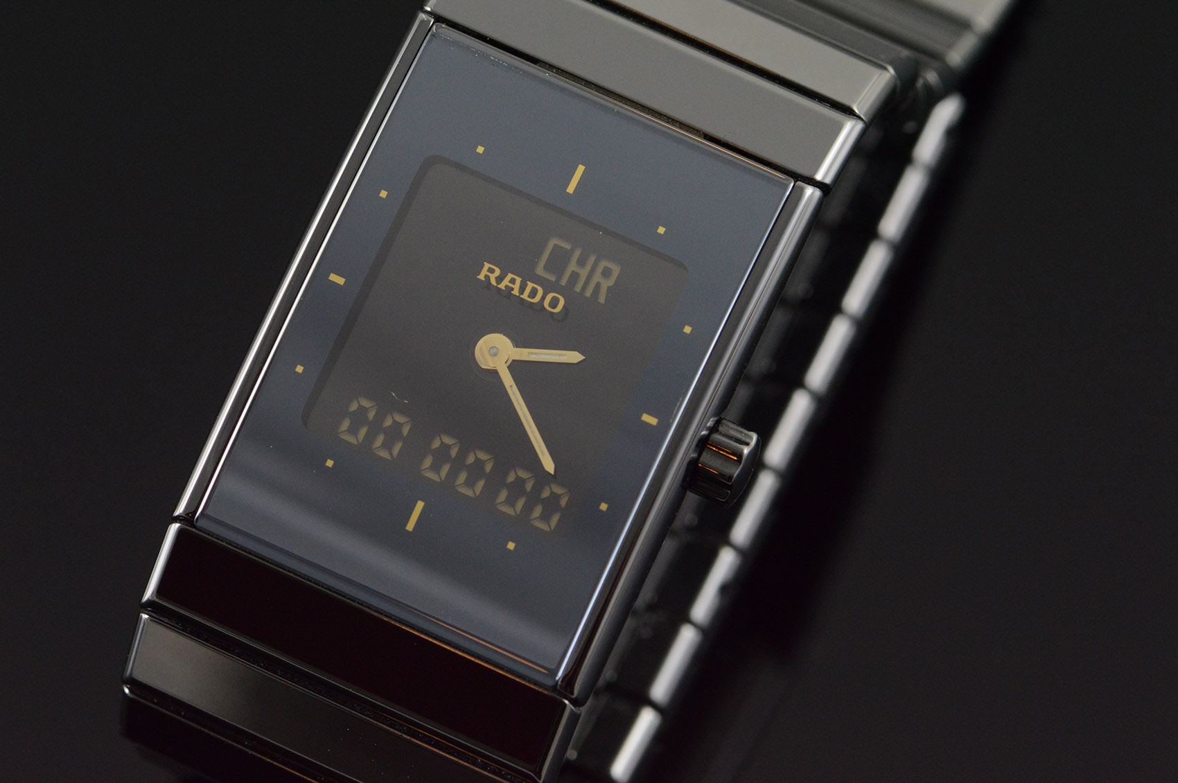 rado diastar 196 0364 3 digital analog scratchproof watch men s