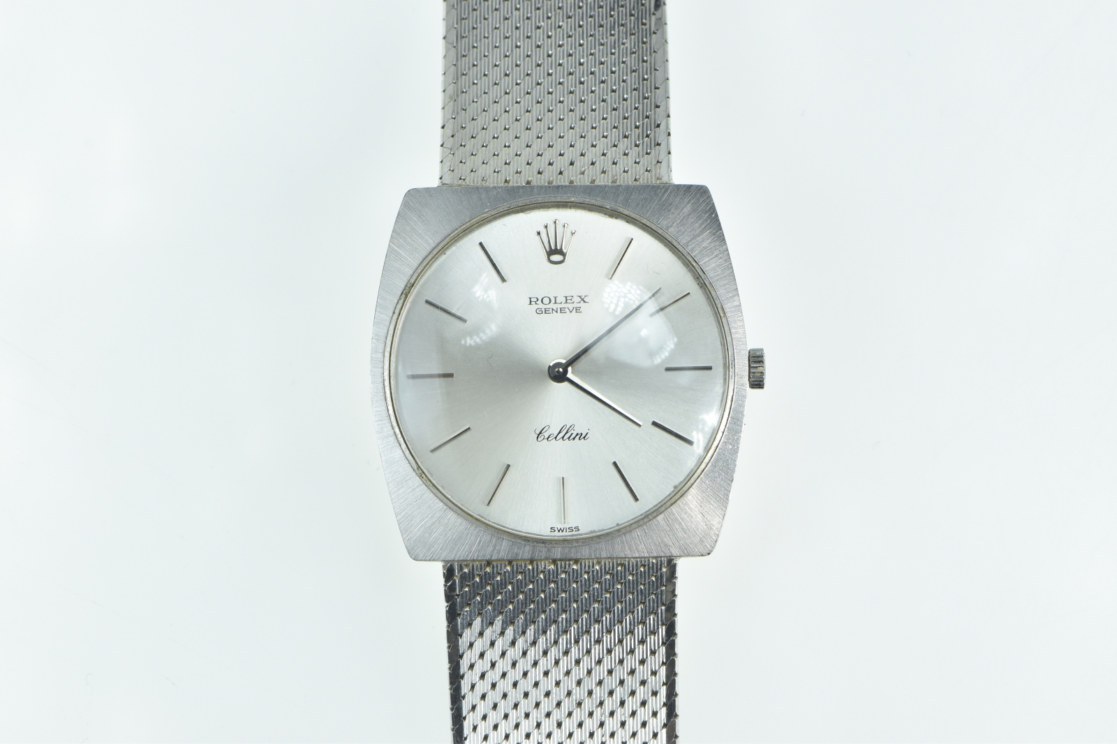 Rolex Cellini 1960s 18K White Gold 30mm Watch - Men's