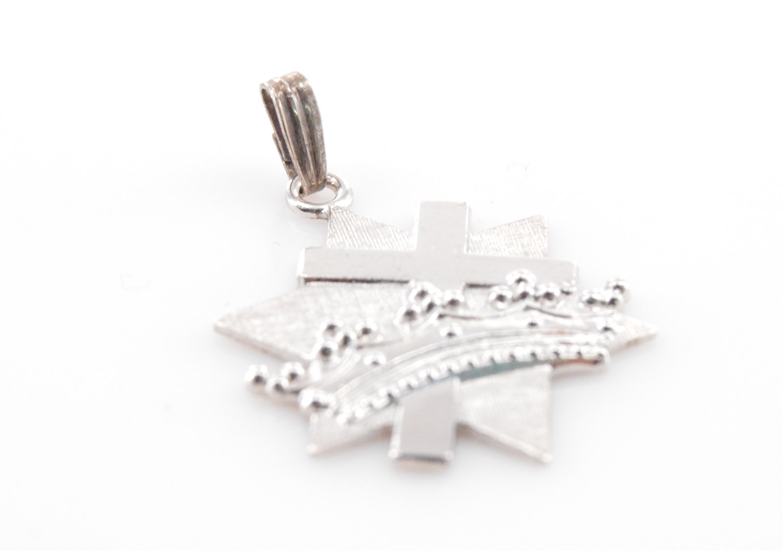 solid silver star of