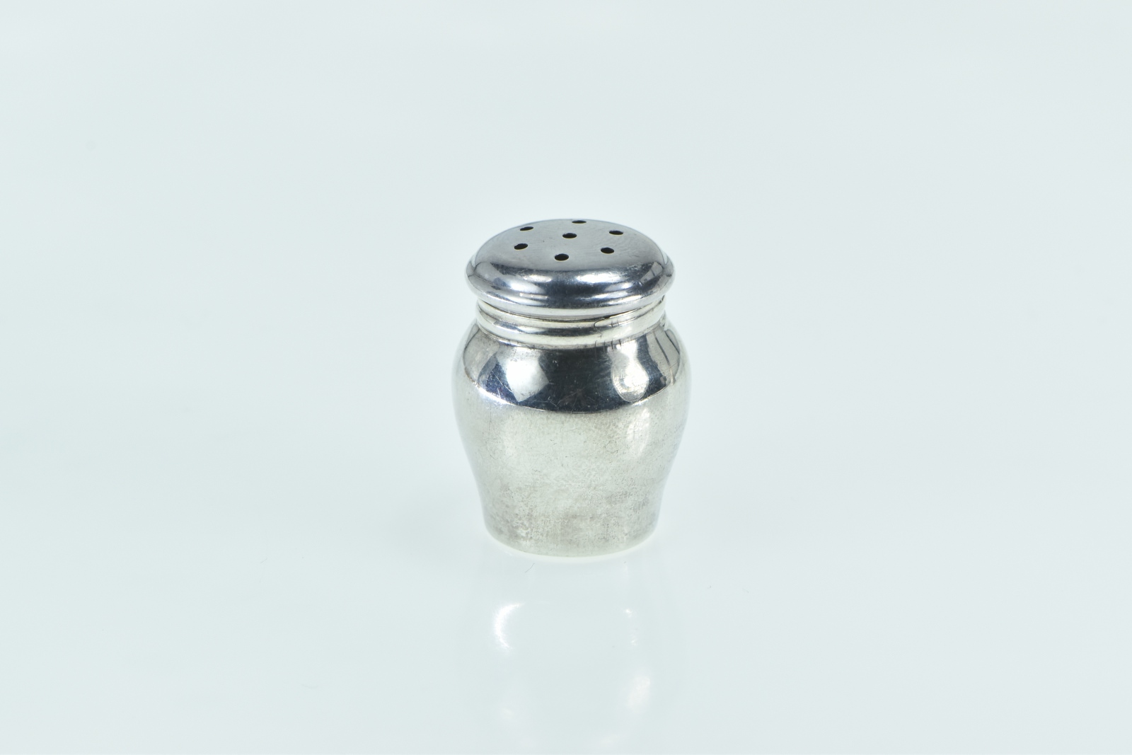 Sterling Silver 1" Mini Salt Pepper Shaker Vintage
