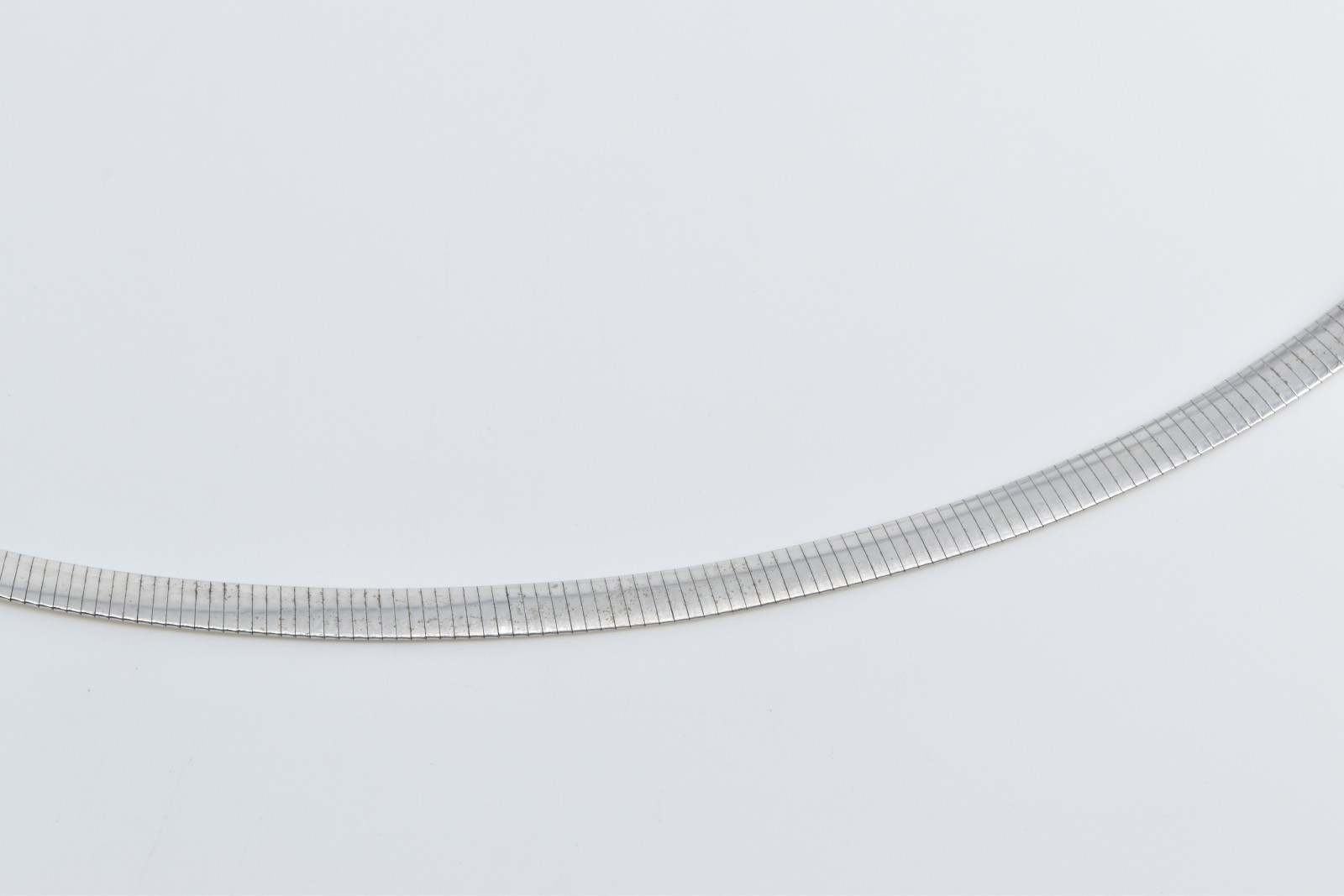 Sterling Silver 14k Gold Filled Two Tone Cocoon Chain Necklace 18.75"