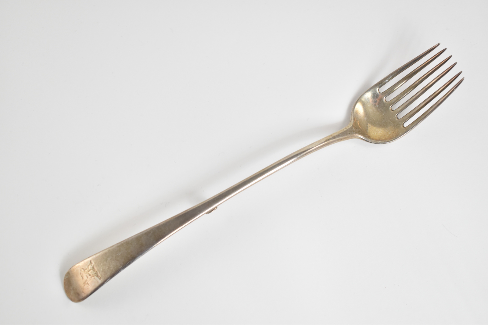 Sterling Silver 1783 George Smith London Serving Fork