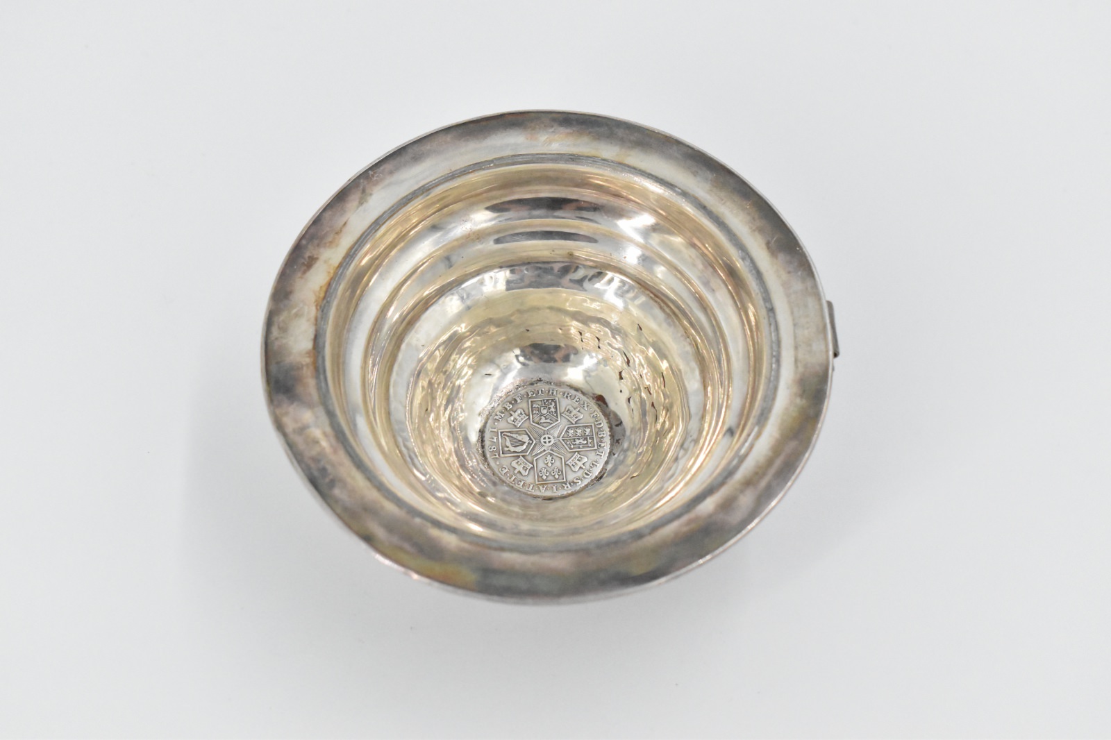 Sterling Silver 1787 Sixpence Great Britain Coin Bowl Wedding Gift