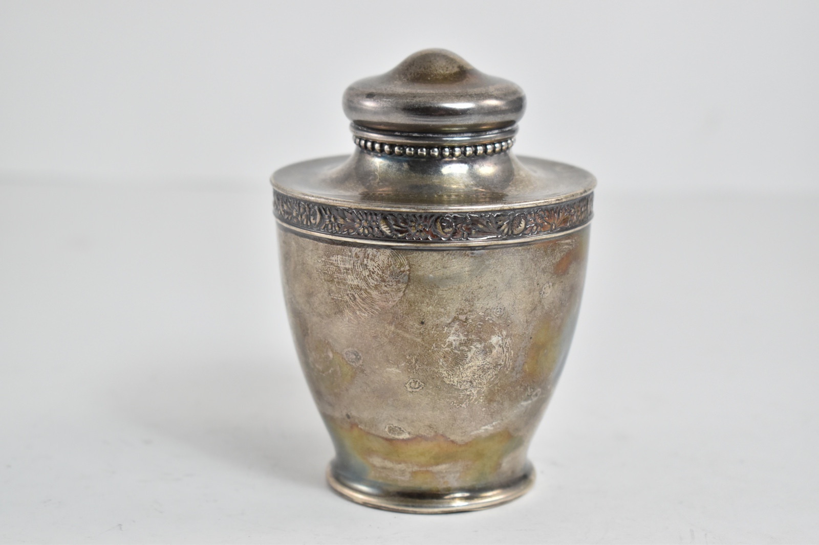Sterling Silver 1890 Antique Gorham Tea Caddy
