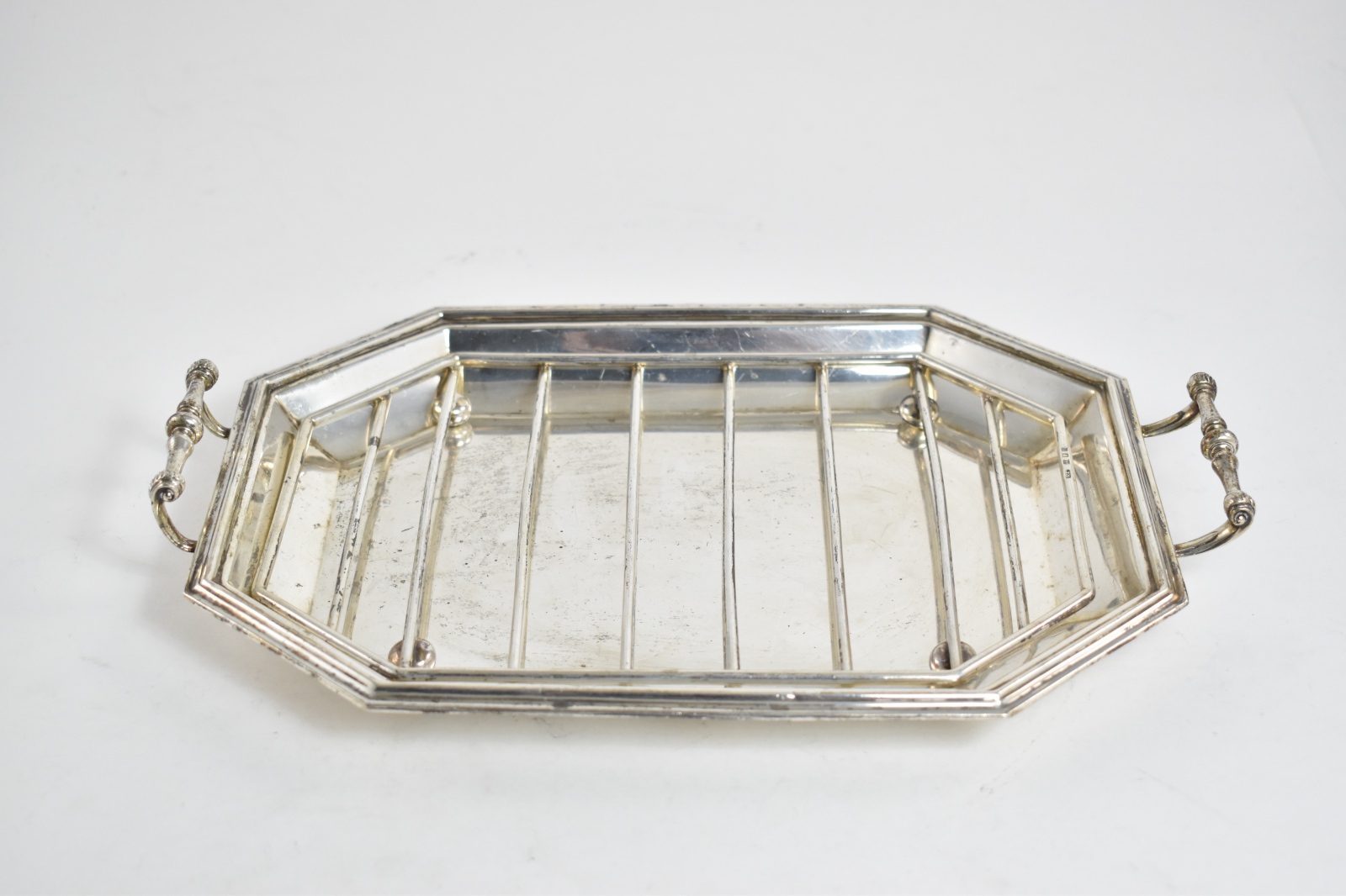 Sterling Silver 1932 London RP Cooling Rack Serving Tray