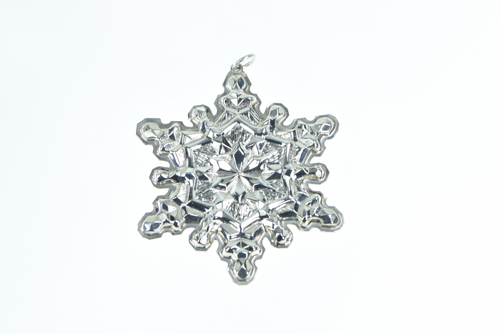 Sterling Silver 1971 Gorham Christmas Snow Flake Ornament