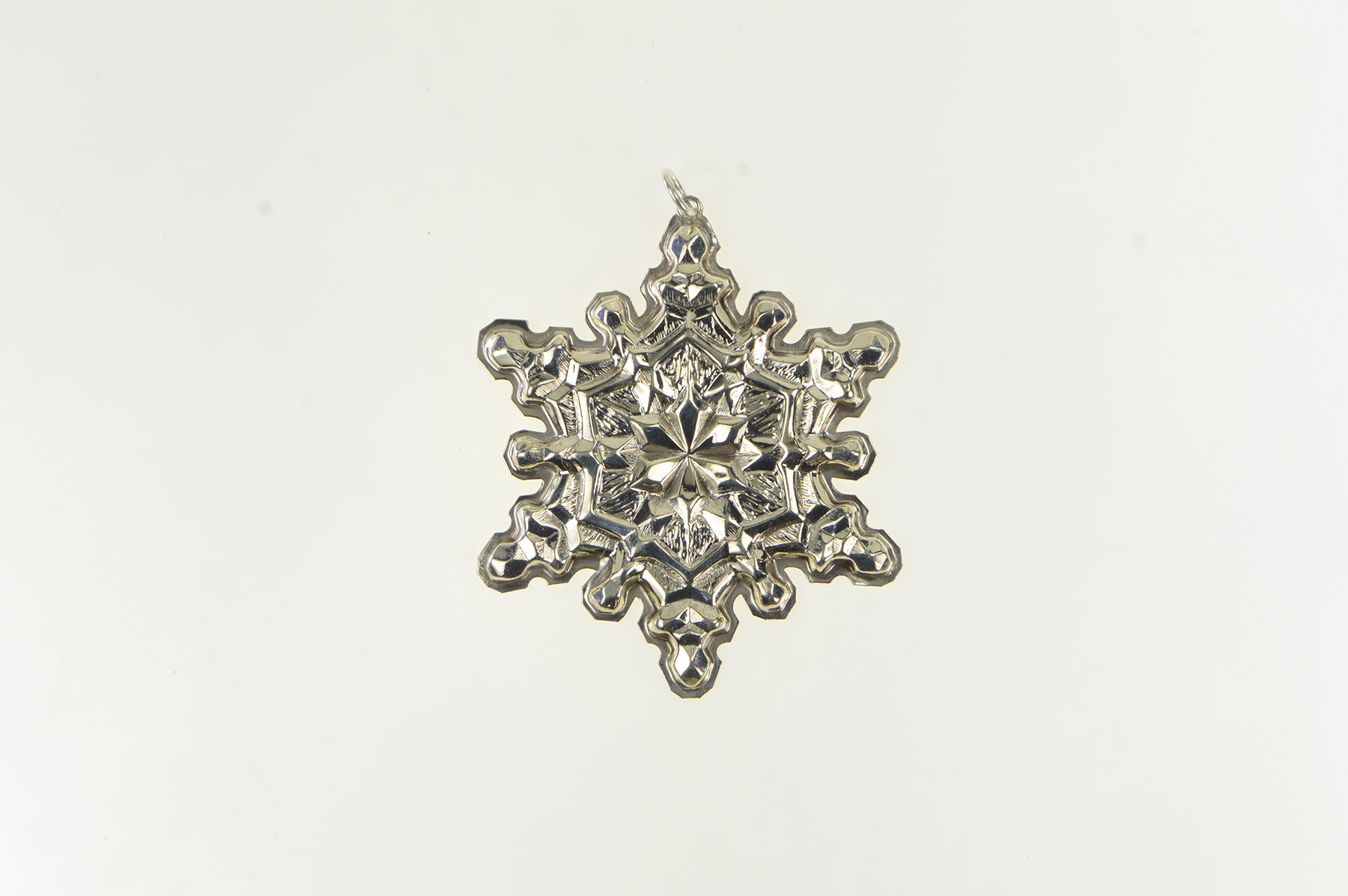 Sterling Silver 1971 Gorham Christmas Snow Flake Ornament