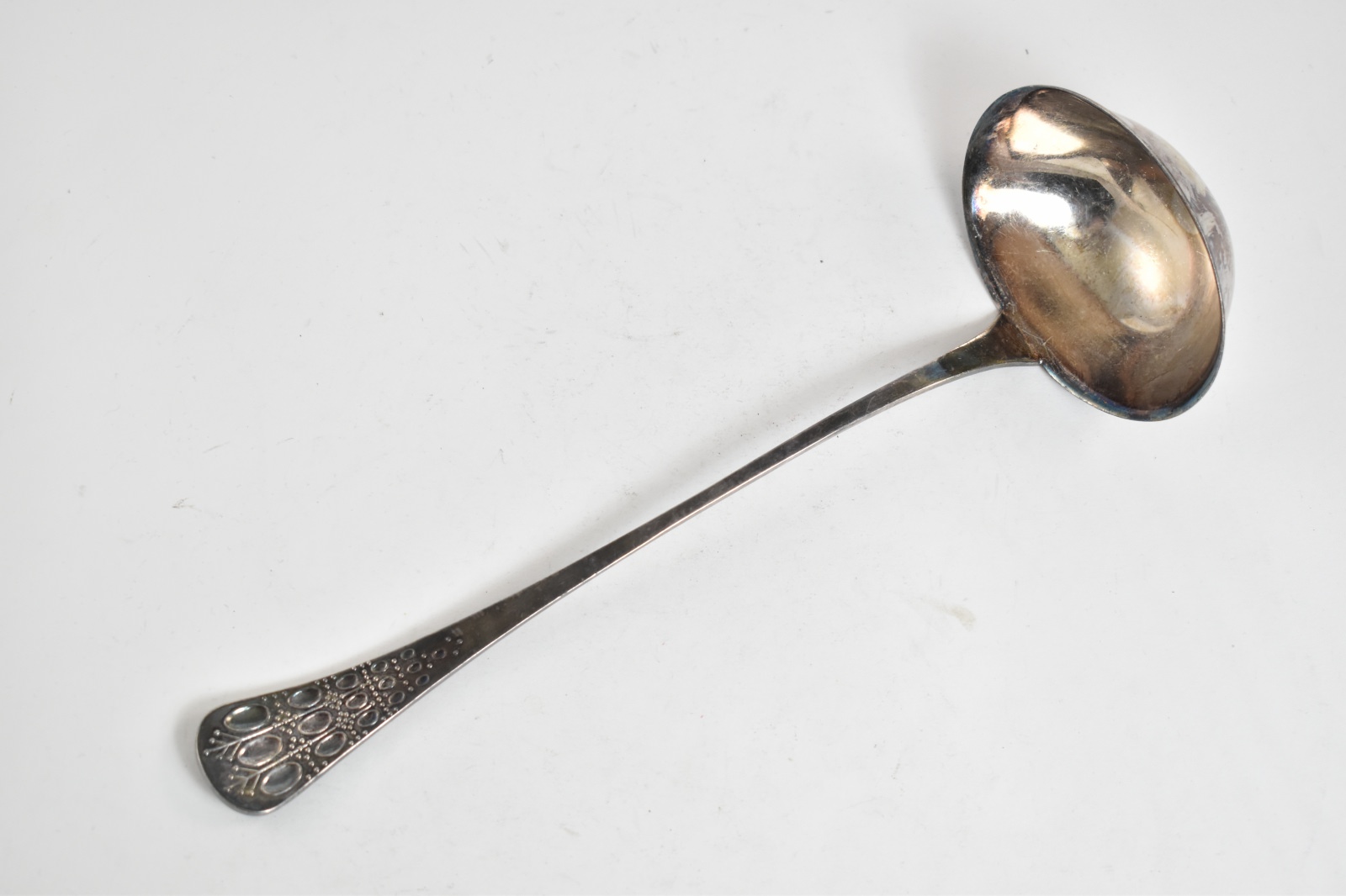 Sterling Silver Antique Rosenthal German Serving Spoon Ladle