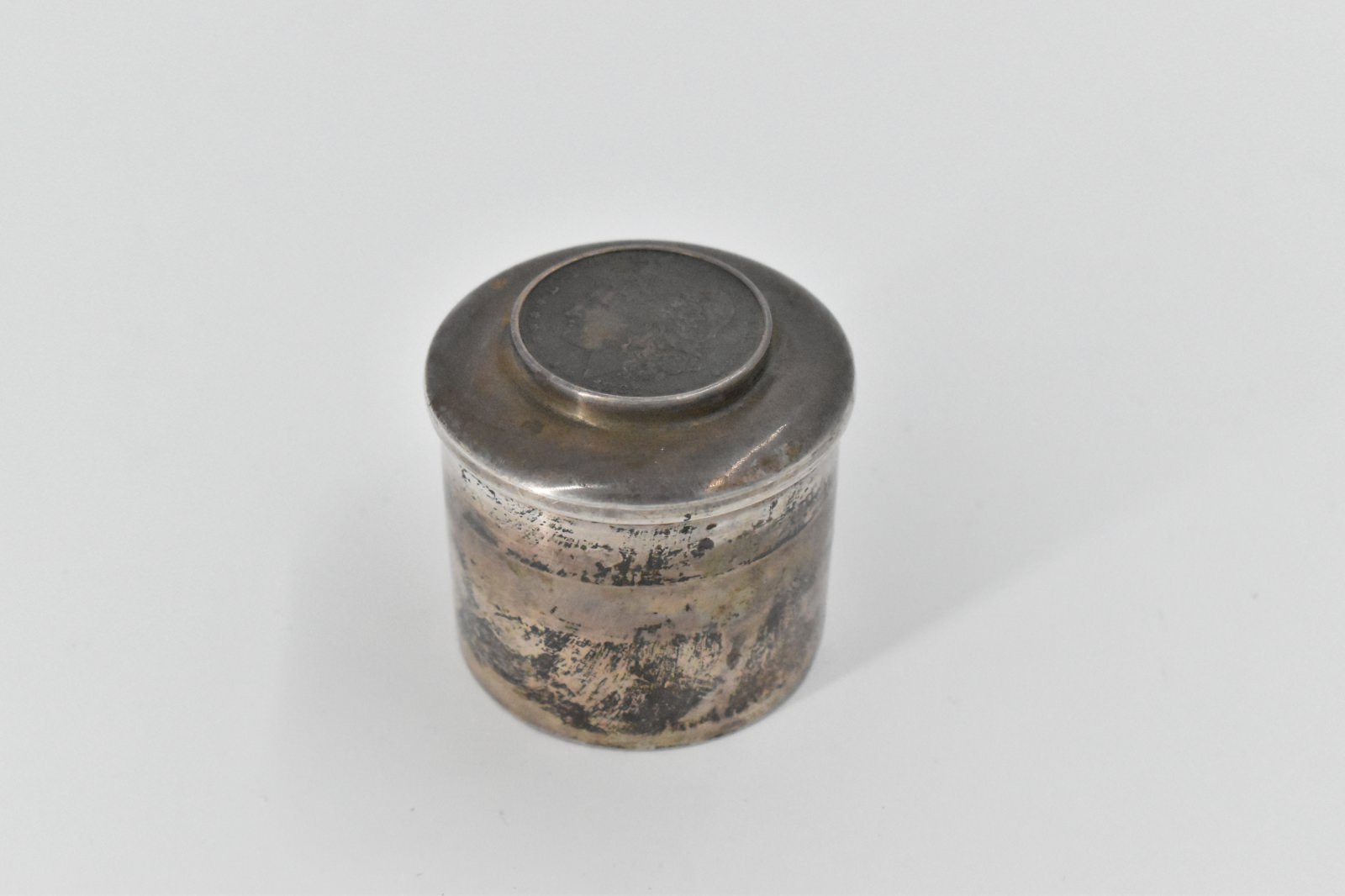 Sterling Silver B & M 1880 Liberty Head Morgan Silver Dollar Paperweight