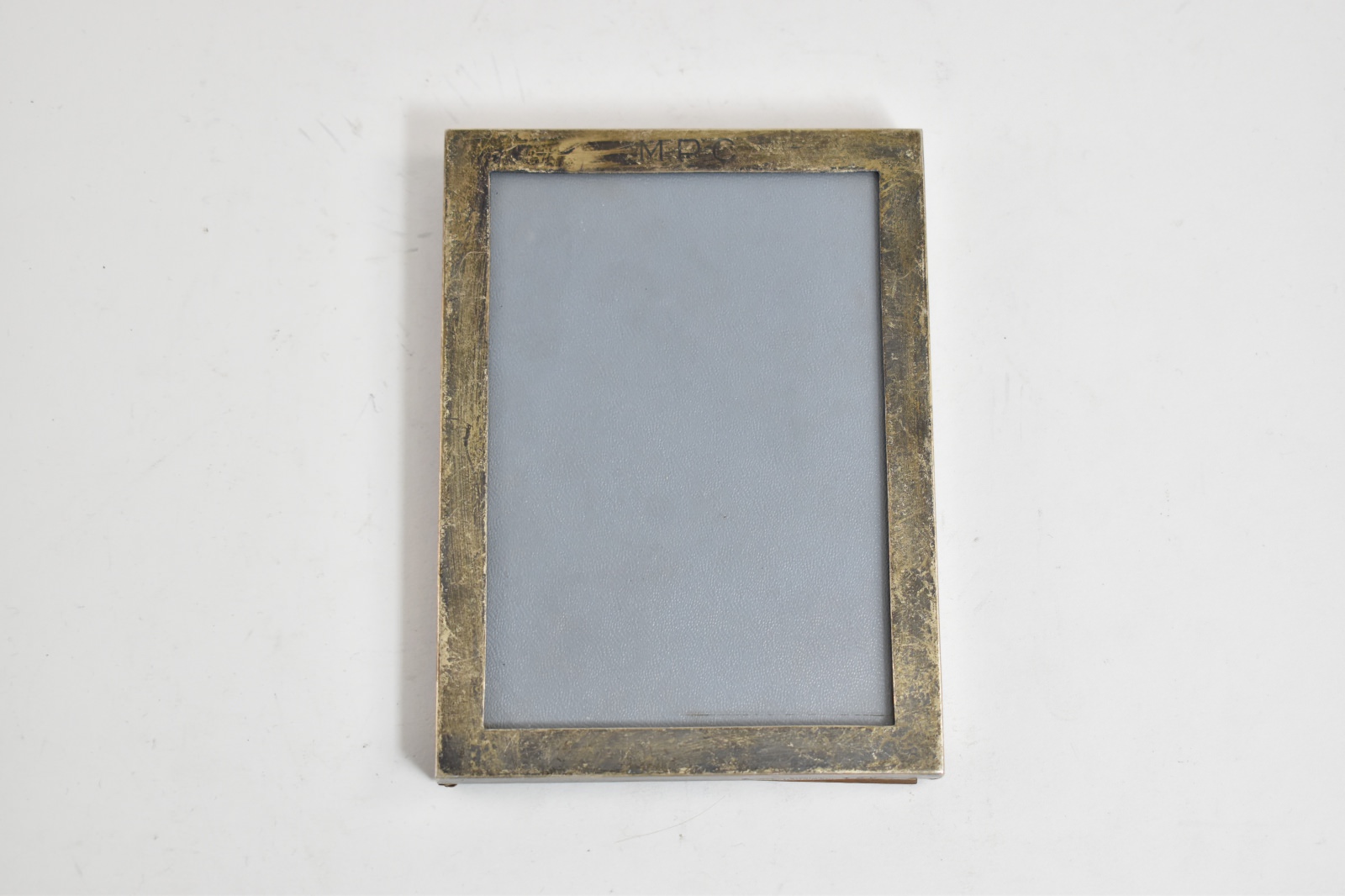 Sterling Silver Cartier Vintage Monogram Picture Frame 5.25x3.75"