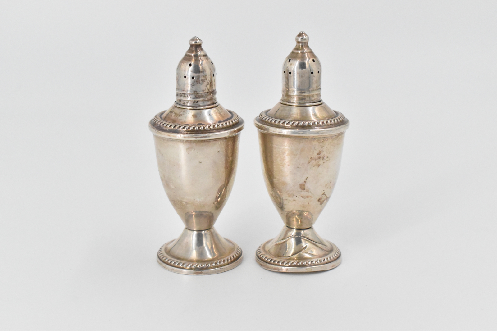 Sterling Silver Duchin Creation Weighted Salt Pepper Shaker Set (2 pcs ...