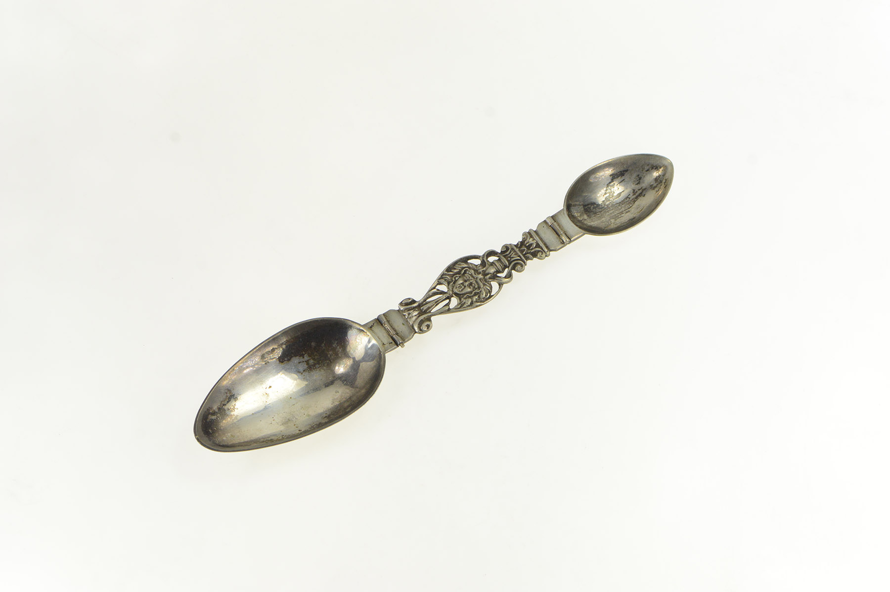 Sterling Silver Fili Peruzzi Italian Angel Demon Folding Spoon