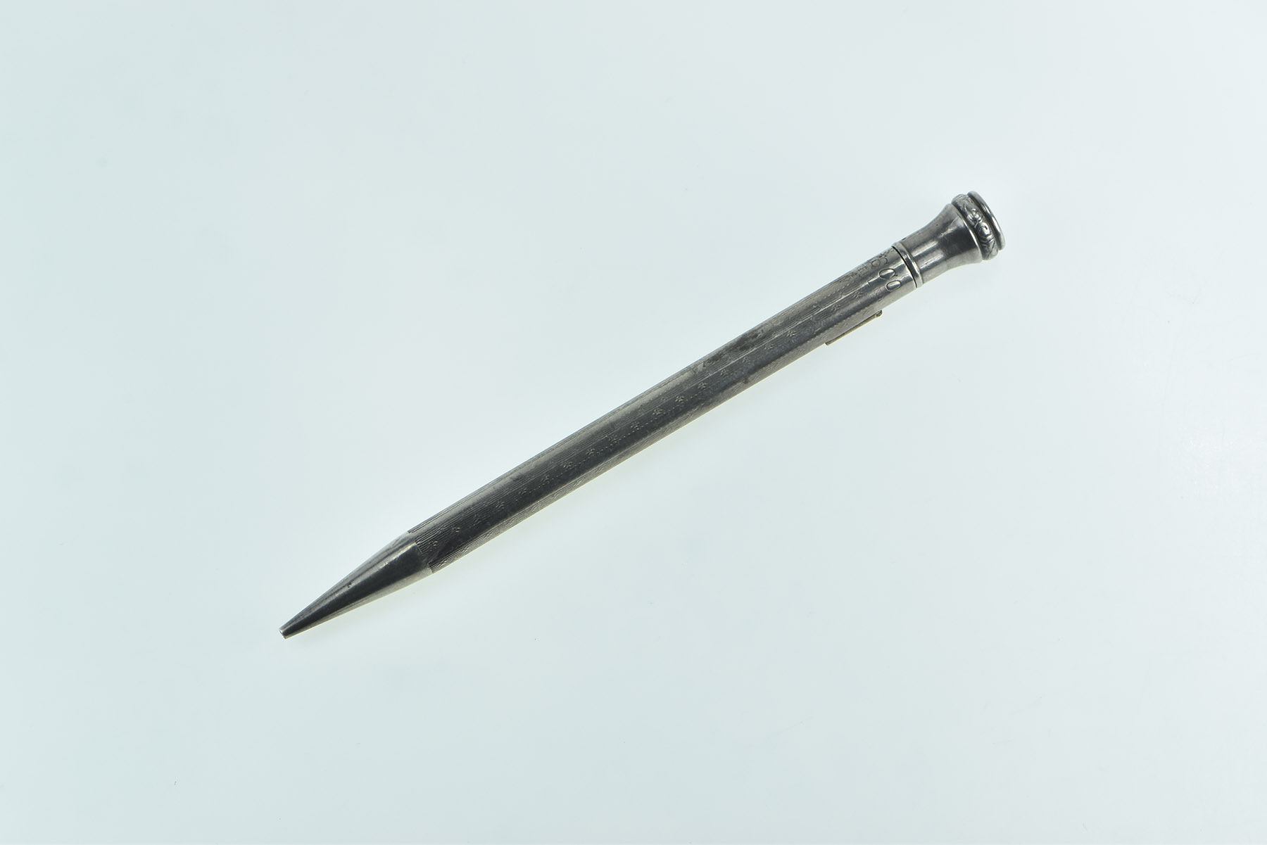 Sterling Silver Isco Vintage Ornate Pencil Stationery