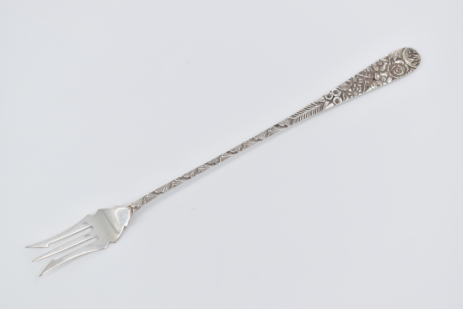 Sterling Silver Jacobi & Jenkins 9.5" Pickle Olive Fork