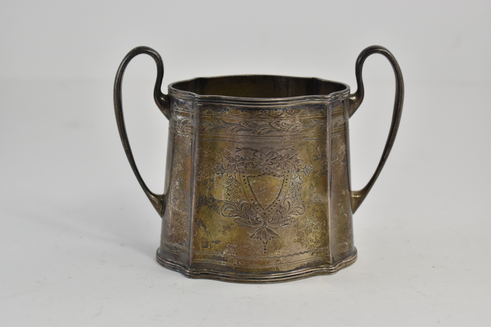 Sterling Silver JE Caldwell & Co Sugar Vine Engraved