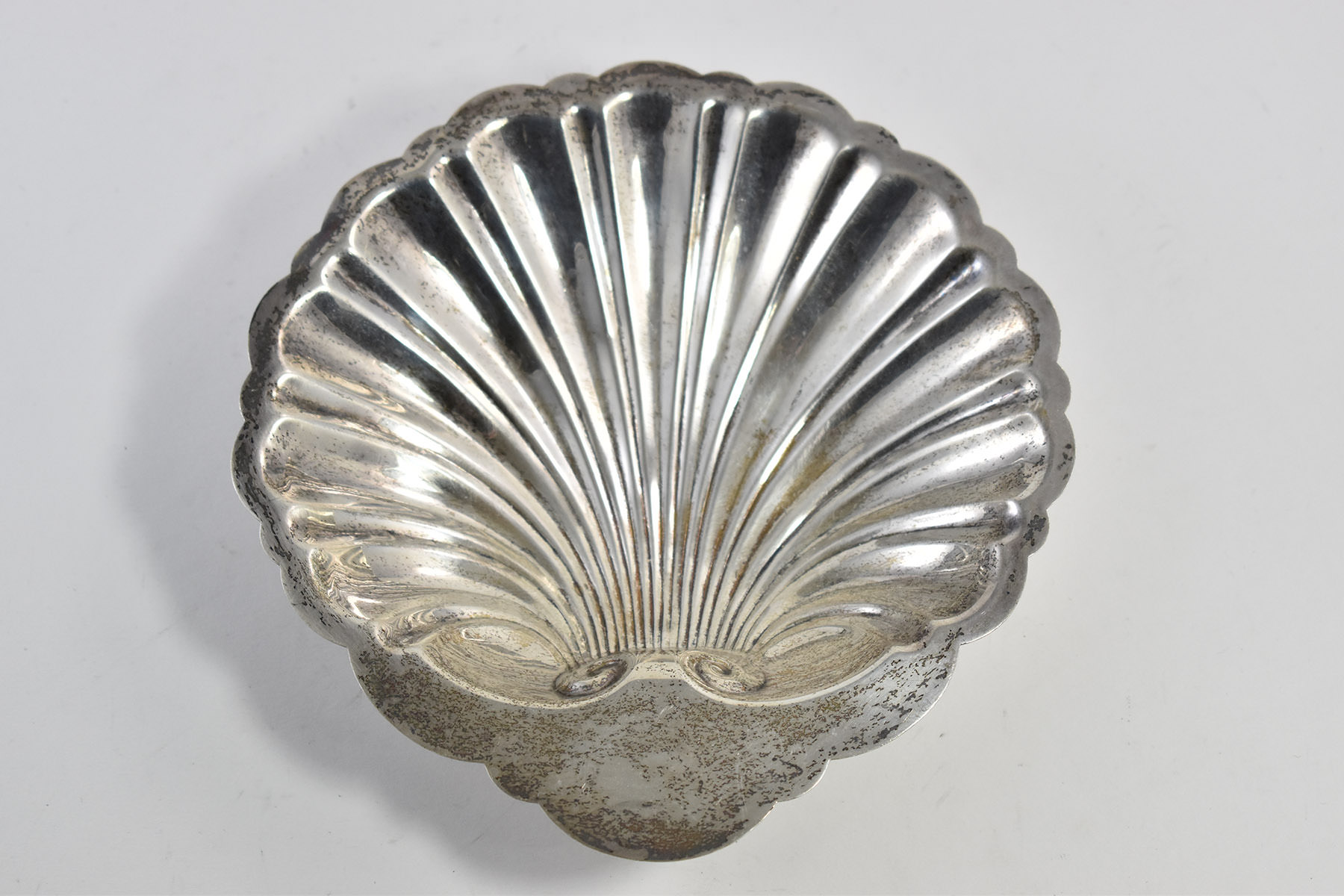 Sterling Silver Jennings Scallop Sea Shell Candy Bowl Dish