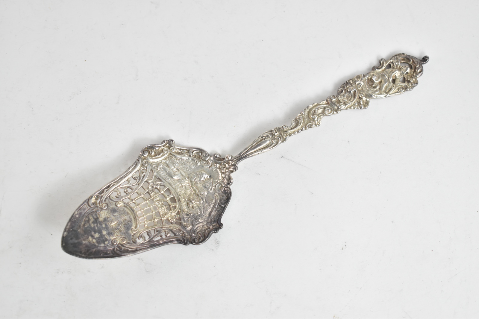 Sterling Silver Marshall Field & Co Figural Pie Cake Server 7200