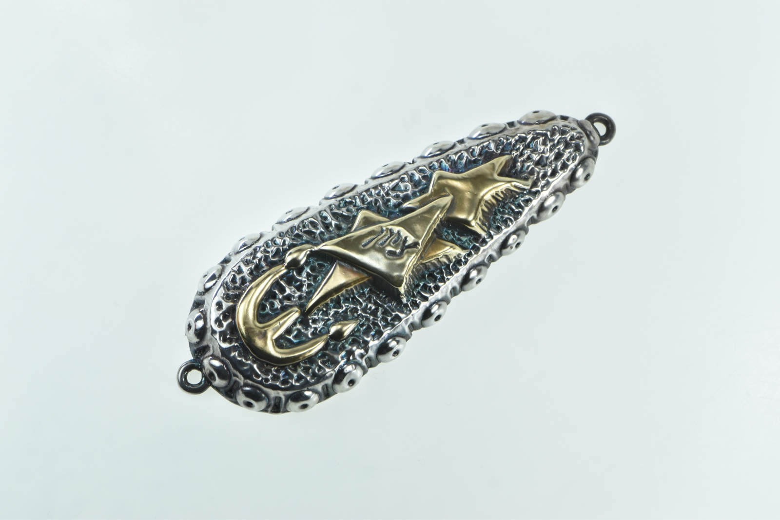Sterling Silver Mezuzah Jewish Faith Judaica Protection Ornament