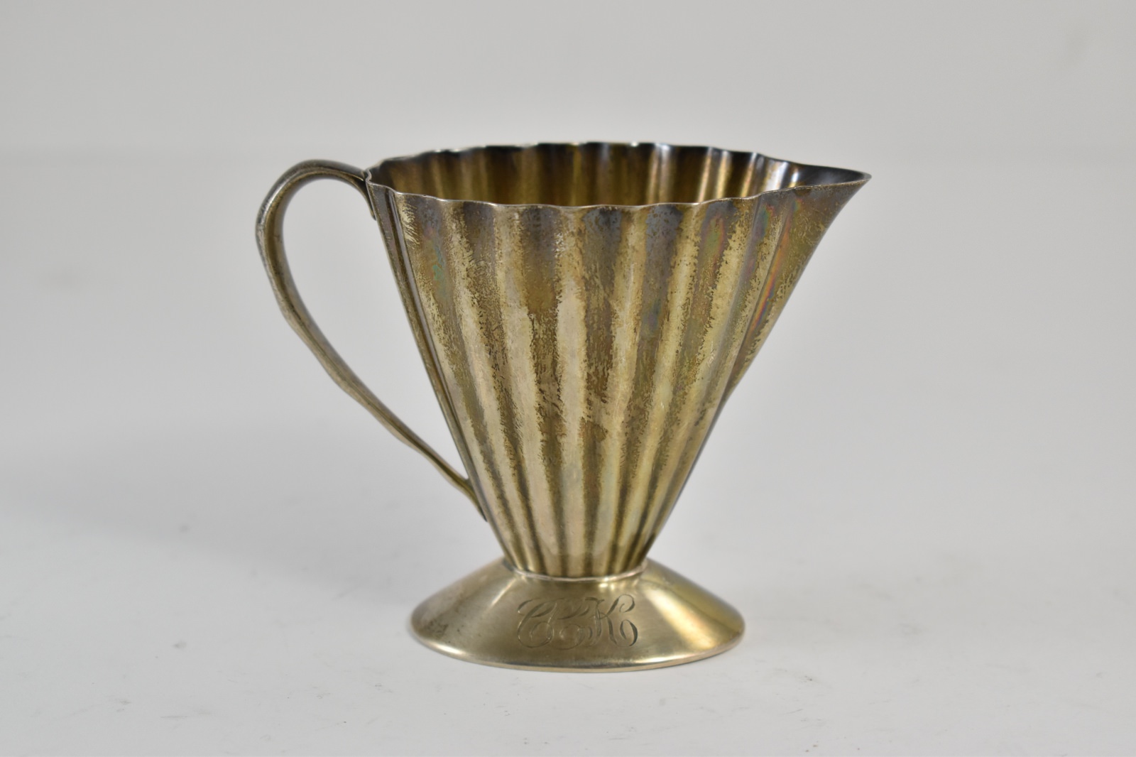 Sterling Silver Reed & Barton Scalloped Tea Set Creamer