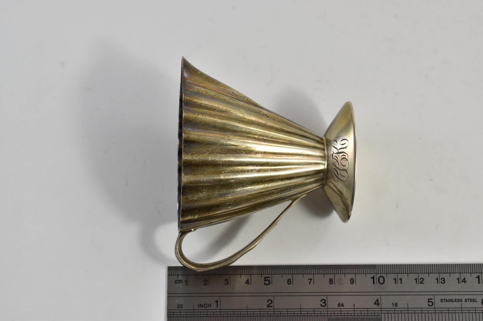 Sterling Silver Reed & Barton Scalloped Tea Set Creamer | Property Room