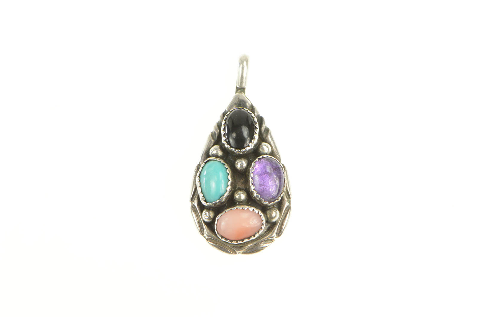 Sterling Silver Richard Begay Navajo Native American Pendant