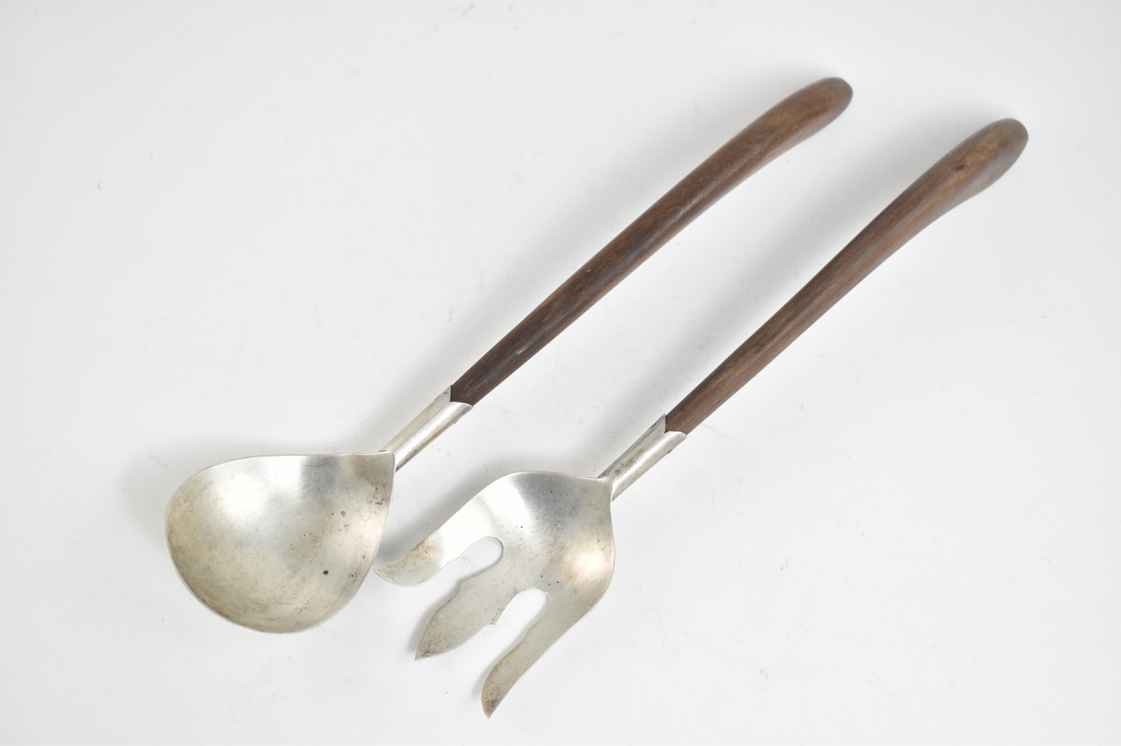 Sterling Silver R.J. Salad Serving Fork & Spoon Set (2 pcs)